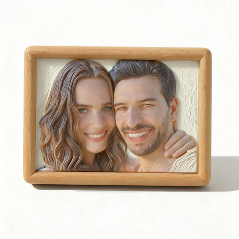 Custom 3D Photo (5x7 Inch) Beech
